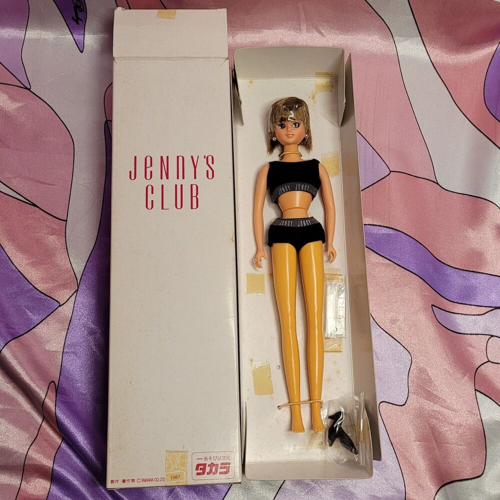 Takara Jenny Doll 1987 Kisara Rare Licca Chan Barbie Fashion Doll Japan Box 80s
